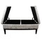 Homeroots Black and White Vintage Postcard Print Dual Lift Storage Bench 469322 - alternate 5