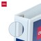 Deli Heavy Duty View Binder 1in, Letter, 3-Sided D-Ring, 4 Pockets, White, 12PK CF573-WH - alternate 4