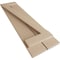 Ekena Millwork Rustic Two Board Spaced Board-n-Batten Rough Sawn Faux Wood Shutters w/Z-Board, 11 1/2W x 40H, PR SHUBSZ11X40RSPR - alternate 16