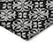 Homeroots 8' X 10' Black And Ivory Floral Washable Indoor Outdoor Area Rug 595928 - alternate 8