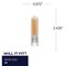 Bulbrite LED Filament, 3.5 Watt Dimmable T5 Light Bulb, Frost Finish, G9 Base, 3000K, 300 Lumens, 4PK 862048 - alternate 10
