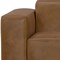 Homeroots 122" Brown Leather Modular Wood Sofa 641008 - alternate 7
