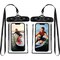 Yssoa Waterproof Cell Phone Case Waterproof Cell Phone Pouch for iPhone 16 15 14 13 12 11 Pro Max M, 2PK SOBORDWTRPRFPHCASEBLK - alternate 1