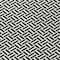 Homeroots 5' X 8' Black And Ivory Geometric Washable Indoor Outdoor Area Rug 594444 - alternate 9
