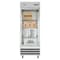 Koolmore 29" Stainless Steel 1 Glass Door Commercial Reach-in Refrigerator Cooler - 23 cu. ft RIR-1D-GD - alternate 1
