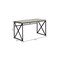 Homeroots 47" Gray and Black Computer Desk 333548 - alternate 5