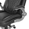 Office Star Products Office Chair, Black, Leather, Swivel ECH75137-EC3 - alternate 8