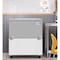 Koolmore 34 in. Commercial Milk Cooler for School and Cafeteria, 8 Crate Capacity with Heavy Duty Casters KM-MC34-HDC - alternate 9