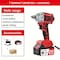 Edendirect 21V Cordless Electric Wrench, 4.0Ah Lithium Battery, Two-Speed, Variable Torque IR-TB59 - alternate 9