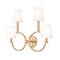 Z-Lite Cordelia Modern Gold 4 Light Wall Sconce 2016-4S-MGLD - alternate 1