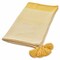 Homeroots 50" X 60" Yellow Woven Cotton Striped Throw Blanket with Tassels 516600 - alternate 8