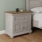 Homeroots 27" Gray One Drawer Nightstand 527066 - alternate 8