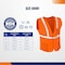 4Dock 3XL-Size Class 2 Standard Hi-Vis Safety Vest with Pockets, 5PK SV001-3XL - alternate 5