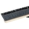 Simple Spaces Push Broom, 24 in Sweep Face, 3 in L Trim, Polypropylene Bristle, 60 in L, Bolt with Brace 93130 - alternate 2