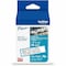 Brother Flag Label, White, Polyester TZEFX261G - alternate 1