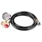 Performance Tool Air Tank Repair Kit, 200 PSI Gauge, Brass Manifold, Air Hose W10058 - alternate 6