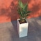 Leisuremod Basalt Tall Square Fiberstone & MgO Clay Planter, Weather-Resistant, Fully Assembled BP24W - alternate 9