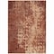 Homeroots 3' X 5' Orange Ikat Washable Indoor Outdoor Area Rug 576995 - alternate 9