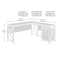 Sauder L Desk, 59.134 in D X 30 in H, 59.134 in W X Solid wood, Engineered wood 435643 - alternate 5