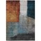 Homeroots 3' X 5' Copper Green And Gray Abstract Washable Indoor Outdoor Area Rug 603719 - alternate 9