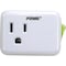 Prime Wire & Cable 1-Outlet White Plug-In Outlet with Switch PBES001-BB - alternate 1