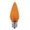 Bulbrite 0.6W LED C9 ORANGE E17 120V-25PK 862034 - alternate 1