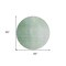 Homeroots 8' Artichoke Green And Fern Green Round Abstract Washable Indoor Outdoor Area Rug 588222 - alternate 7
