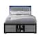 Global Furniture Usa Contemporary Emma Black/Grey Queen Bed Group EMMA-BLACK/GREY-QBG - alternate 5