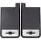 Plasticolor Universal 12 x 23 Set Of 2 Flat Chevrolet Logo With Stainless Steel Insert 001840R03 - alternate 1