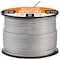 Xpose Safety 7x7 Vinyl Coated Galvanized Steel Aircraft Cable Wire 250' Reel, 3/32 to 3/16 GCV332-316-250-X - alternate 1
