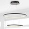 Jonathan Y Brice 24" 2-Light Modern Contemporary Metal Round Integrated LED Pendant, Matte Black JYL7204A - alternate 10
