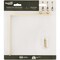 National Hardware 7'' Brushed Gold Steel Hanging Wall Plant Bracket N275-504 - alternate 1
