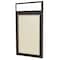 Ghent 36'' x 24'' Enclosed Vinyl Board, 1-Door, Bronze Aluminum Frame, Illuminated Headliner, Ivory PBVLX2-185 - alternate 1
