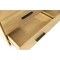 Homeroots 53" Walnut Solid Wood Six Drawer Double Dresser 473109 - alternate 8