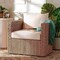 Bali & Pari Rhinos Bohemian Light Brown Seagrass Tuxedo Arm Chair 256-13849-ZORO - alternate 8