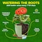 Campior Self-Watering Planters, 5 Size Indoor and Outdoor Plant Pots with Drainage Holes and Wick Rope CAMPPLTGR202 - alternate 8