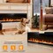 Edendirect 60 in. Insert-Type Electric Fireplace in Black, with Remote, 8H Timer, 5-Speed Flames ZR-WT-F60 - alternate 8