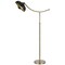 Homeroots 66" Bronze Adjustable Arc Floor Lamp With Bronze Dome Shade 526306 - alternate 1