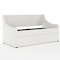 Martha Stewart Simone Twin Upholstered Platform Daybed with Pull Out Trundle, Cushioned Headboard, Footboard XH-8549-DBT-WH-MS - alternate 7