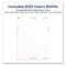 Avery Name Badge Insert Refills, Horizontal, 3 x 4, White, 600PK 35392 - alternate 5
