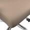Leisuremod Evander Faux Leather Swivel Office Chair, Aluminum Frame, Tilt Control EO20LGRL - alternate 8