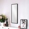Homeroots 53" Black Lighted Metal Framed Accent Mirror 534358 - alternate 8