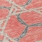 Homeroots 3' X 5' Coral And Taupe Geometric Washable Indoor Outdoor Area Rug 613488 - alternate 8