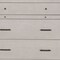 Homeroots 38" Gray Solid Wood Four Drawer Chest 524145 - alternate 11