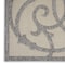Homeroots 6' X 9' Cream And Gray Trellis Indoor Outdoor Area Rug 550465 - alternate 7