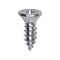 Auveco 8 x 1/2in Phillips Flat Head Tapping Screw Zinc Ab, 100PK 5655 - alternate 1