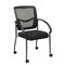 Office Star Products ProGrid Back Visitors Chair, Coal 85640-30 - alternate 1