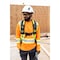 Fall Safe Safety Harness, Aluminum, 2XL, Black/Green FS242IC-2XL - alternate 10