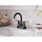 Moen Mikah 2-Handle High Arc Bathroom Faucet Matte Black 84311BL - alternate 2