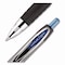 Uni-Ball Signo 207 Gel Pen, Retractable, Medium 0.7 mm, Blue Ink, Smoke/Black/Blue Barrel, 4PK 45532PP - alternate 7